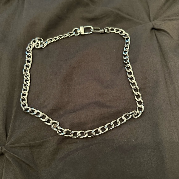 NWOT 22 inch silver chain for necklace or wallet - Picture 2 of 3